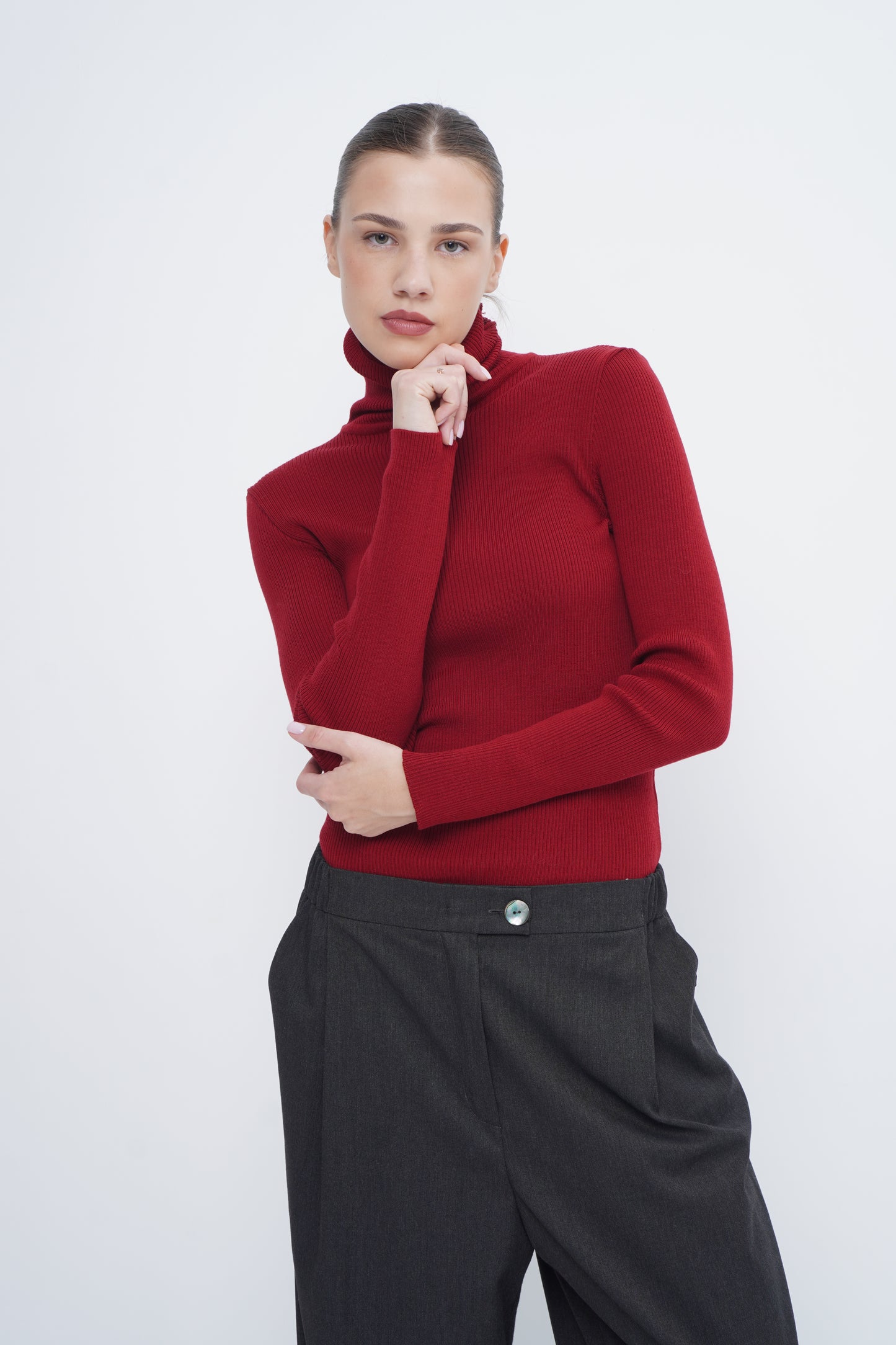 Merino wool turtleneck SKYE