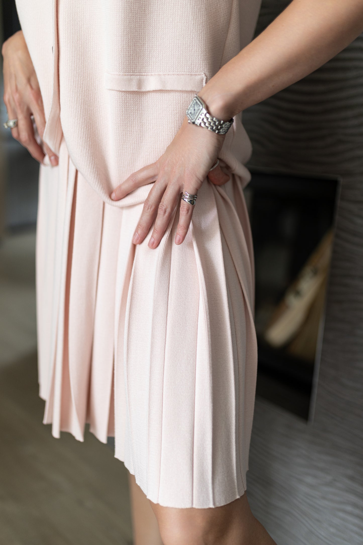Cashmere and silk skirt TENERIFE