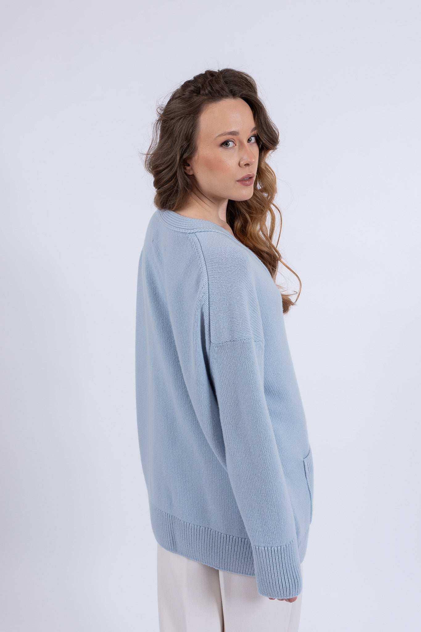 Mohēras un zīda kardigans TASMANIA