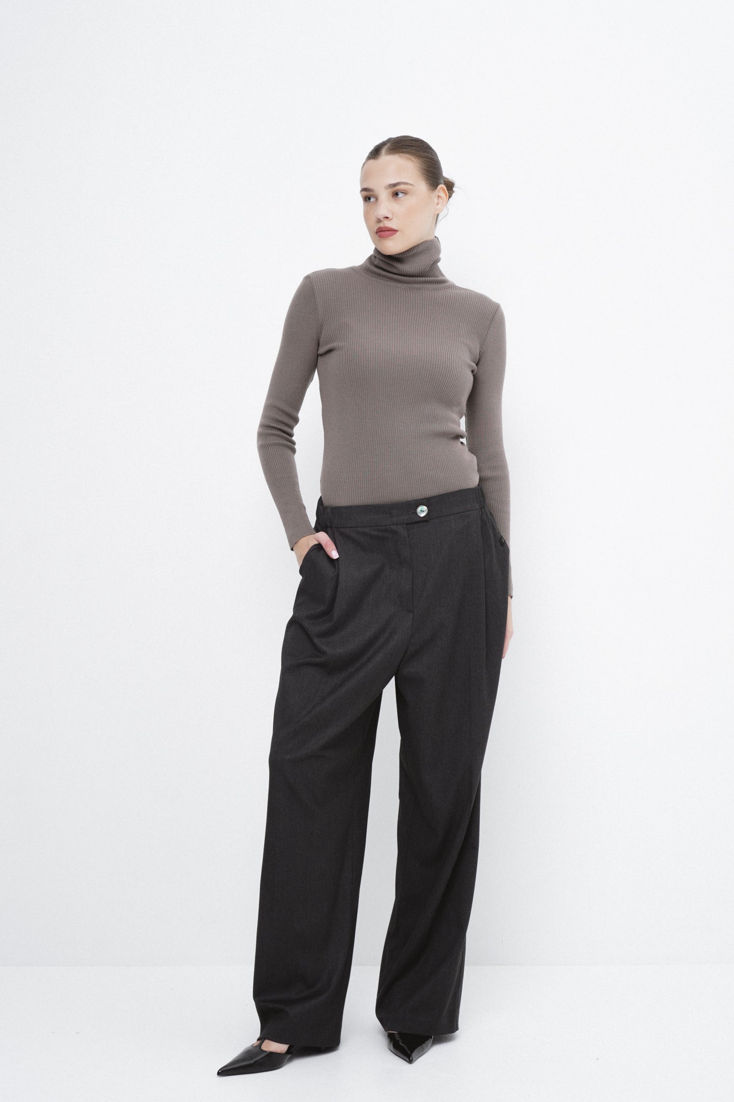 Merino wool turtleneck SKYE