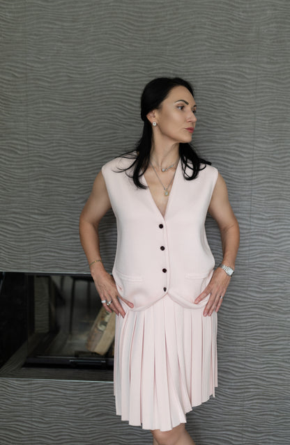 Cashmere and silk vest TENERIFE