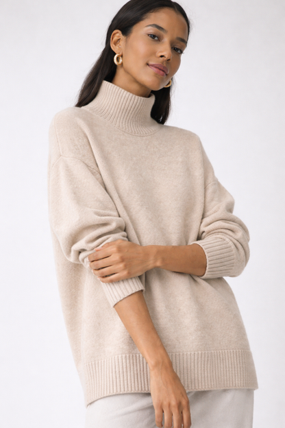 Cashmere blend turtleneck  sweater MANHATTAN
