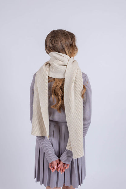 Merino wool scarf