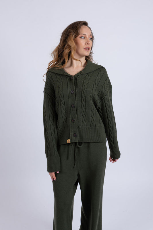 Žakarda kardigans CURAÇAO īss