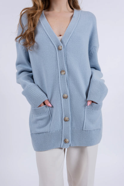 Mohēras un zīda kardigans TASMANIA