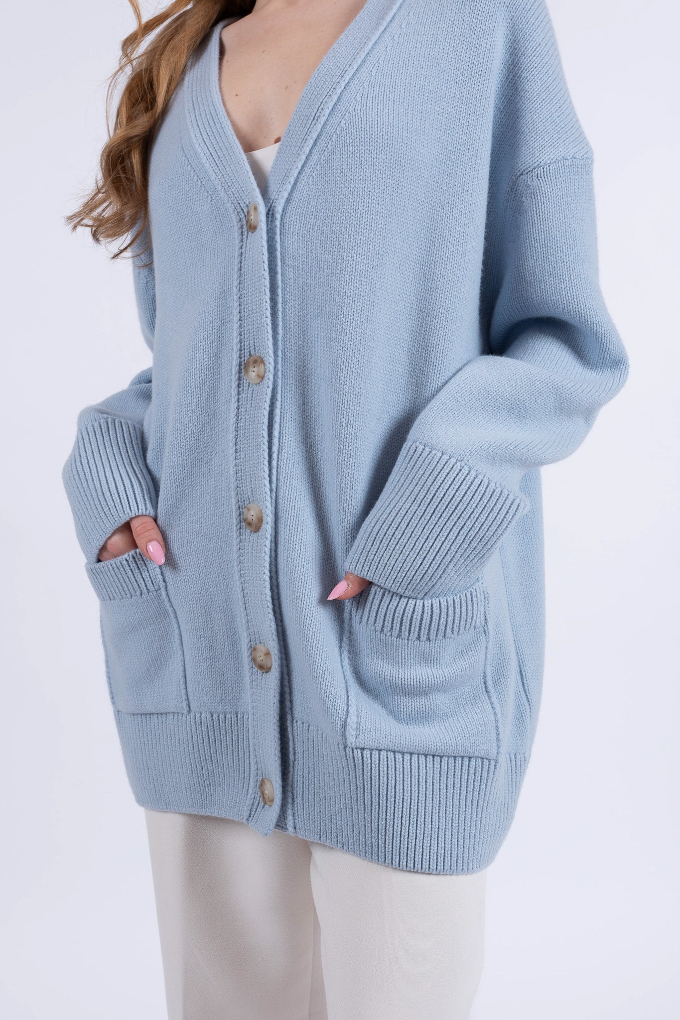 Mohēras un zīda kardigans TASMANIA