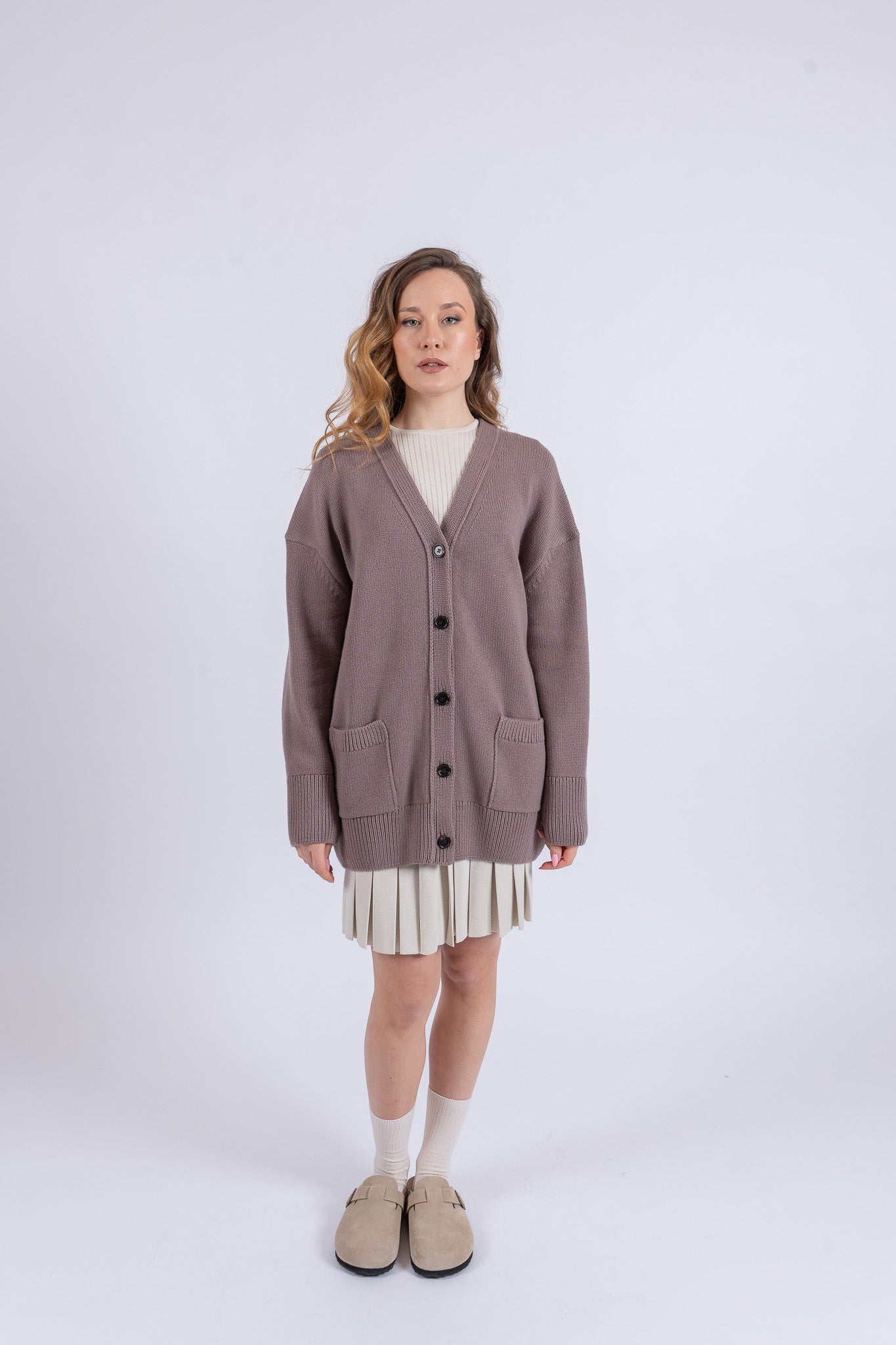 Mohēras un zīda kardigans TASMANIA