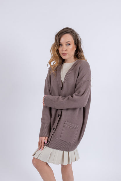 Mohēras un zīda kardigans TASMANIA