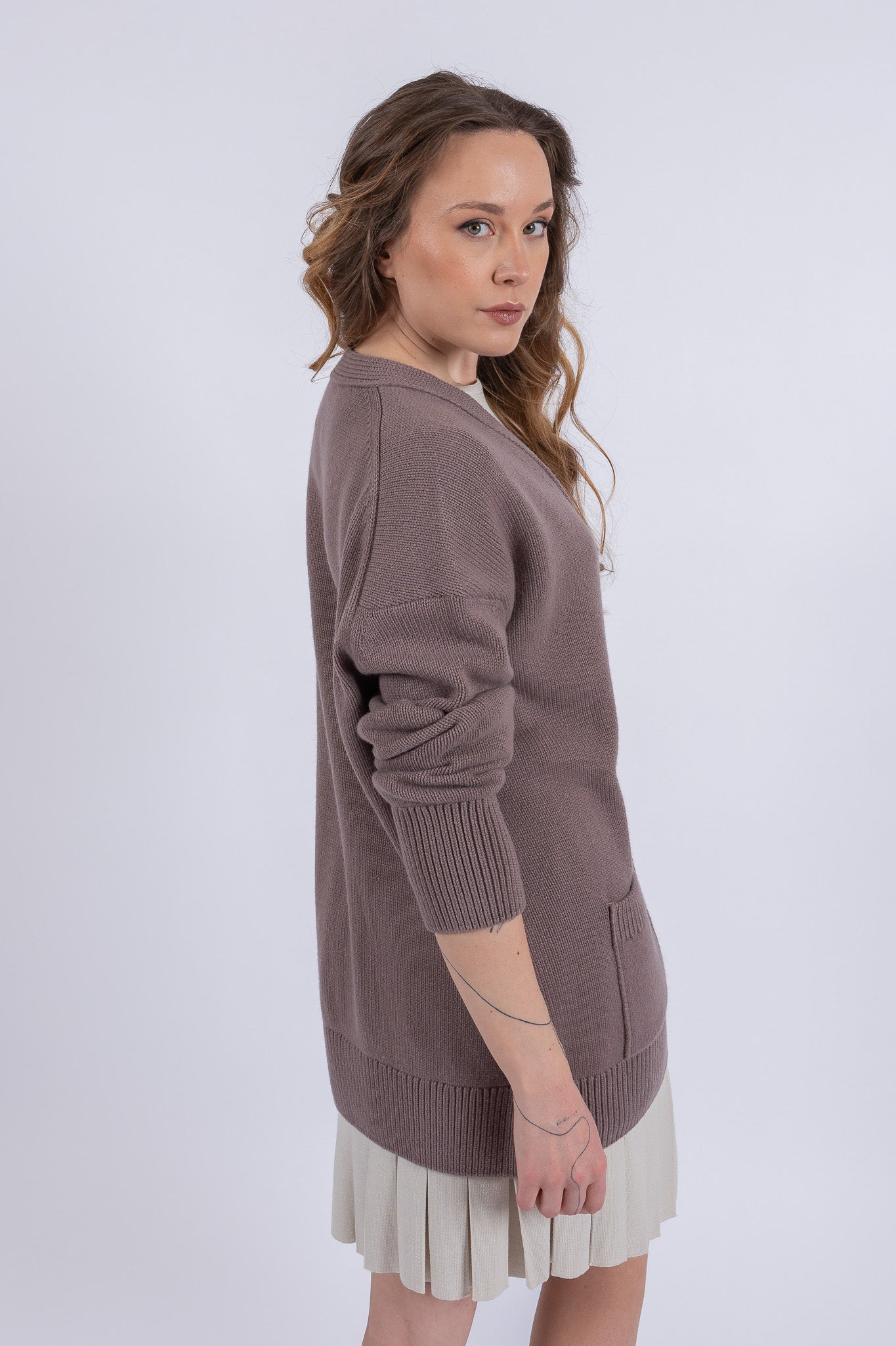 Mohēras un zīda kardigans TASMANIA