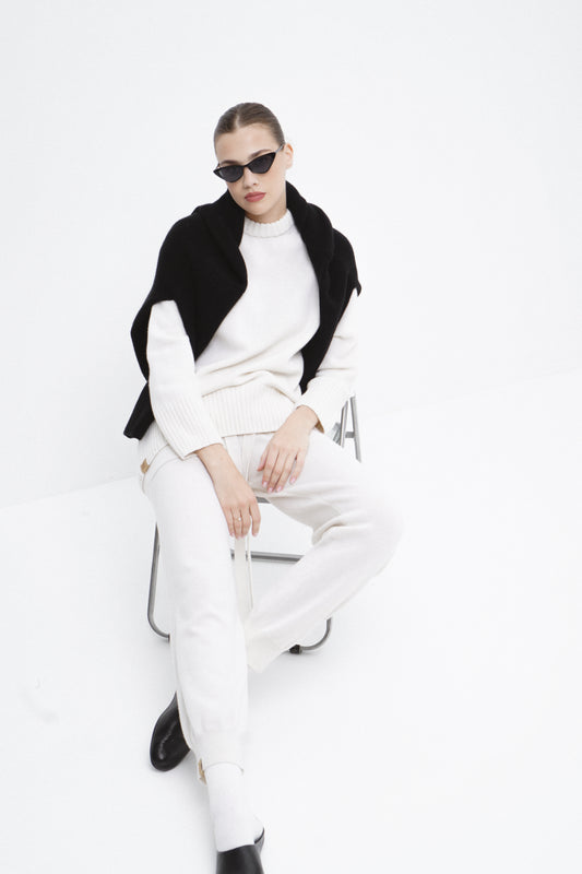 Cashmere blend pants ELLIS